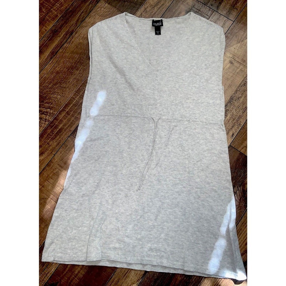 eileen fisher Organic Wool Tie Tank knit spring 
Contemporary classic designer